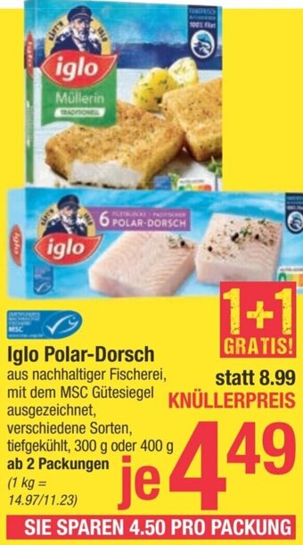 Maximarkt Iglo Polar-Dorsch Angebot