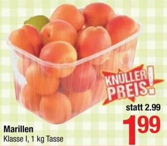 Maximarkt Marillen Klasse I, 1 kg Tasse Angebot