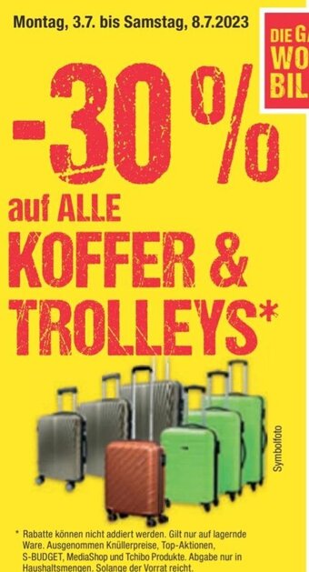 Maximarkt KOFFER & TROLLEYS* Angebot