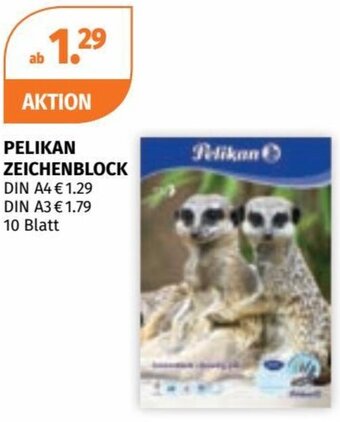 Müller PELIKAN ZEICHENBLOCK Angebot