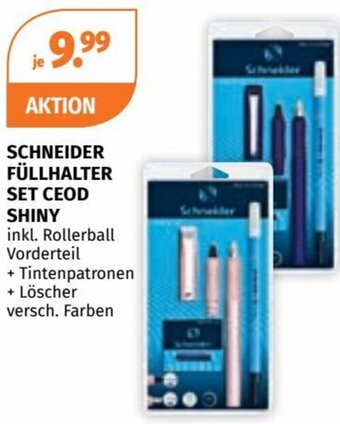 Müller SCHNEIDER FÜLLHALTER SET CEOD SHINY Angebot