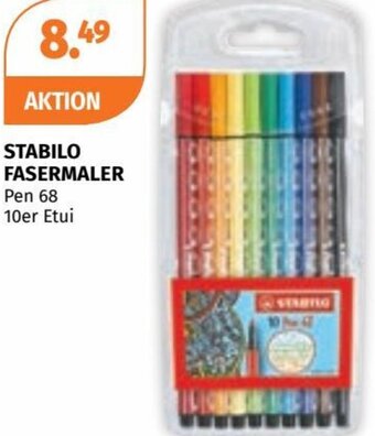 Müller STABILO FASERMALER Pen 68 10er Etui Angebot