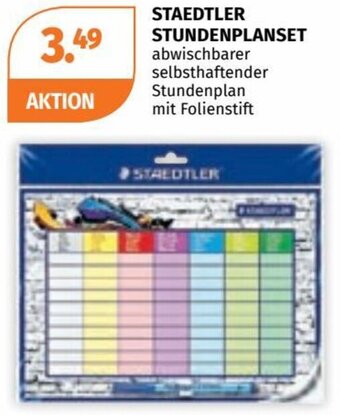 Müller STAEDTLER STUNDENPLANSET Angebot