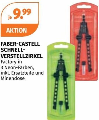 Müller FABER-CASTELL SCHNELL-VERSTELLZIRKEL Angebot