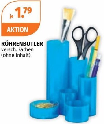 Müller RÖHRENBUTLER versch. Farben (ohne Inhalt) Angebot