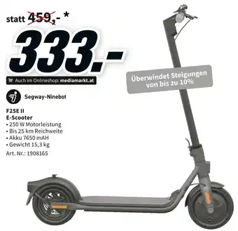 Media Markt Segway-Ninebot F25E II E-Scooter Angebot
