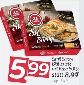 ETSAN Simit Sarayi Blätterteig mit Käse 800g Angebot