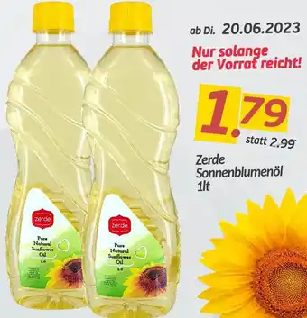 ETSAN Zerde Sonnenblumenöl 1lt Angebot