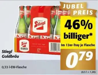 Nah&Frisch Stiegl Goldbräu 0,33 1-EW-Flasche Angebot