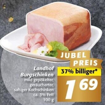 Nah&Frisch Landhof Burgschinken 100 g Angebot