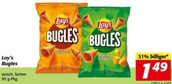 Nah&Frisch Lay's Bugles versch. Sorten 95 g-Pkg. Angebot