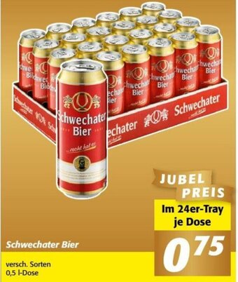 Nah&Frisch Schwechater Bier versch. Sorten 0,5 I-Dose Angebot