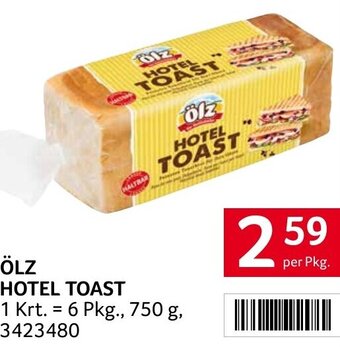 Transgourmet ÖLZ HOTEL TOAST per Pkg. Angebot