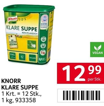 Transgourmet KNORR KLARE SUPPE per Stk. Angebot