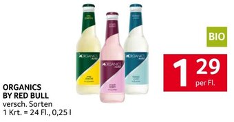 Transgourmet ORGANICS BY RED BULL versch. Sorten per Fl. Angebot