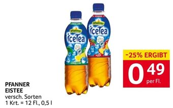 Transgourmet PFANNER EISTEE per Fl. Angebot