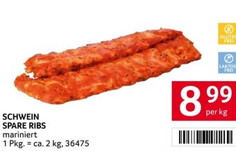 Transgourmet SCHWEIN SPARE RIBS per kg Angebot