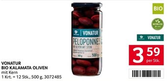 Transgourmet VONATUR BIO KALAMATA OLIVEN per Stk. Angebot