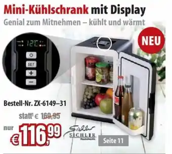 Pearl Mini-Kühlschrank mit Display Angebot