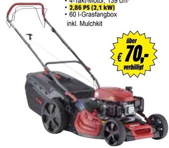 Zgonc Benzin-rasenmäher comfort 51.0 sp-a Angebot