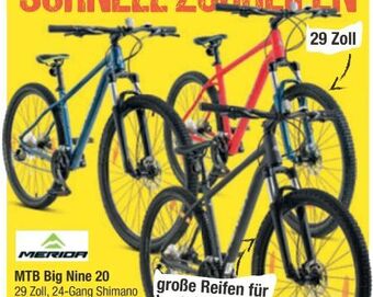 Maximarkt Mtb big nine 20d Angebot