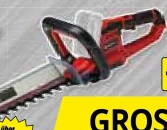 Zgonc Akku-heckenschere ge-ch 18-60 li solo Angebot