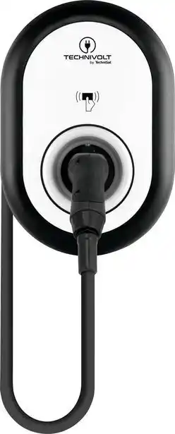 Technisat technivolt 101 wallbox typ 2 mode 3 16 a anzahl anschlüsse 1 11 kw rfid