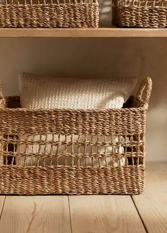 Mango Rechteckiger korb 50 x 38 x 28 cm Angebot
