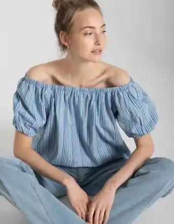 Takko Bluse - carmen-ausschnitt Angebot