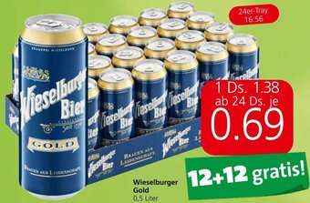 Spar Wieselburger Gold 0,5 Liter Angebot