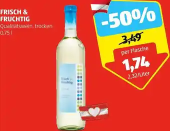 Hofer FRISCH & FRUCHTIG Qualitätswein, trocken 0,75L Angebot