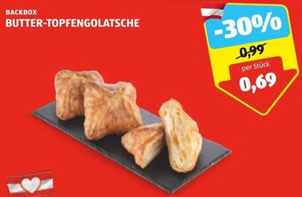 Hofer BACKBOX BUTTER-TOPFENGOLATSCHE Angebot