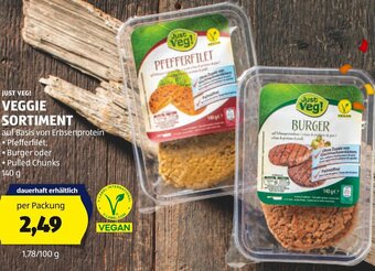 Hofer JUST VEG! VEGGIE SORTIMENT 140 g Angebot