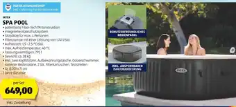Hofer INTEX SPA POOL per Set Angebot