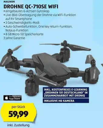 Hofer MAGINON DROHNE QC-710SE WIFI per Stück Angebot