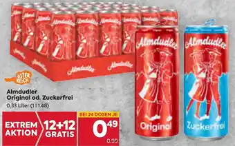 Billa Almdudler Original od. Zuckerfrei 0,33 Liter Angebot