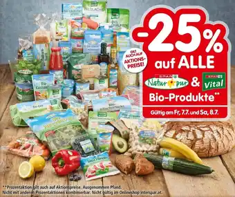 Interspar auf ALLE Natur pur & vital Bio-Produkte** Angebot