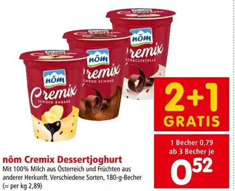 nöm Cremix Dessertjoghurt 180-g-Becher