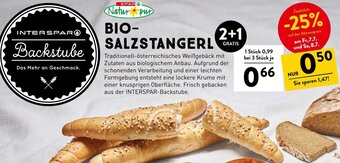 Interspar BIO- SALZSTANGERL Angebot
