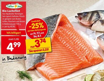 Interspar Bio-Lachsfilet Angebot