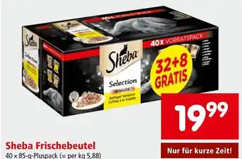Interspar Sheba Frischebeutel 40 x 85-g-Pluspack Angebot