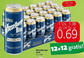 Interspar Wieselburger Gold 0,5 Liter Angebot