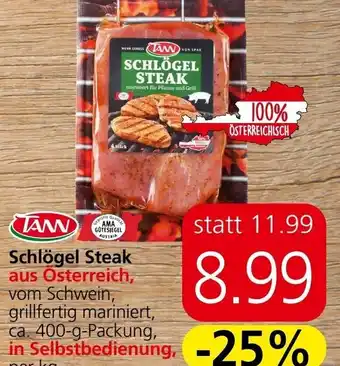 Interspar Schlögel Steak ca. 400-g-Packung Angebot