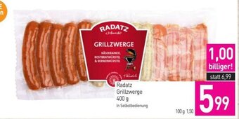 Sutterlüty Radatz Grillzwerge 400 g Angebot