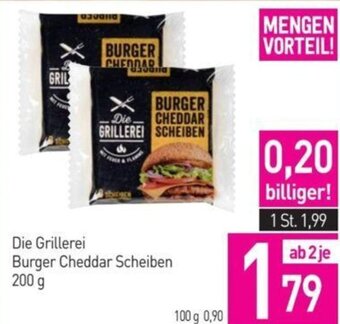 Sutterlüty Die Grillerei Burger Cheddar Scheiben 200 g Angebot