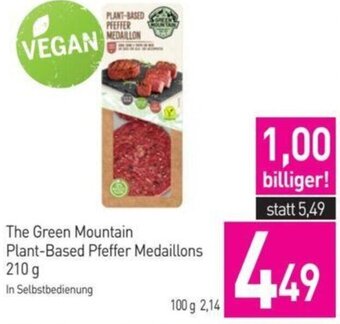 Sutterlüty The Green Mountain Plant-Based Pfeffer Medaillons 210 g Angebot