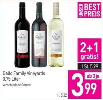 Sutterlüty Gallo Family Vineyards 0,75 Liter Angebot