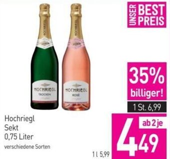 Sutterlüty Hochriegl Sekt 0,75 Liter Angebot