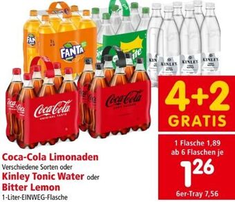 Interspar Coca cola limonade Angebot