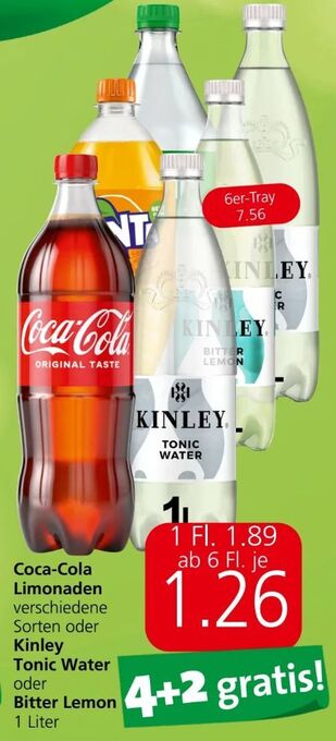 Eurospar Coca cola limonade Angebot